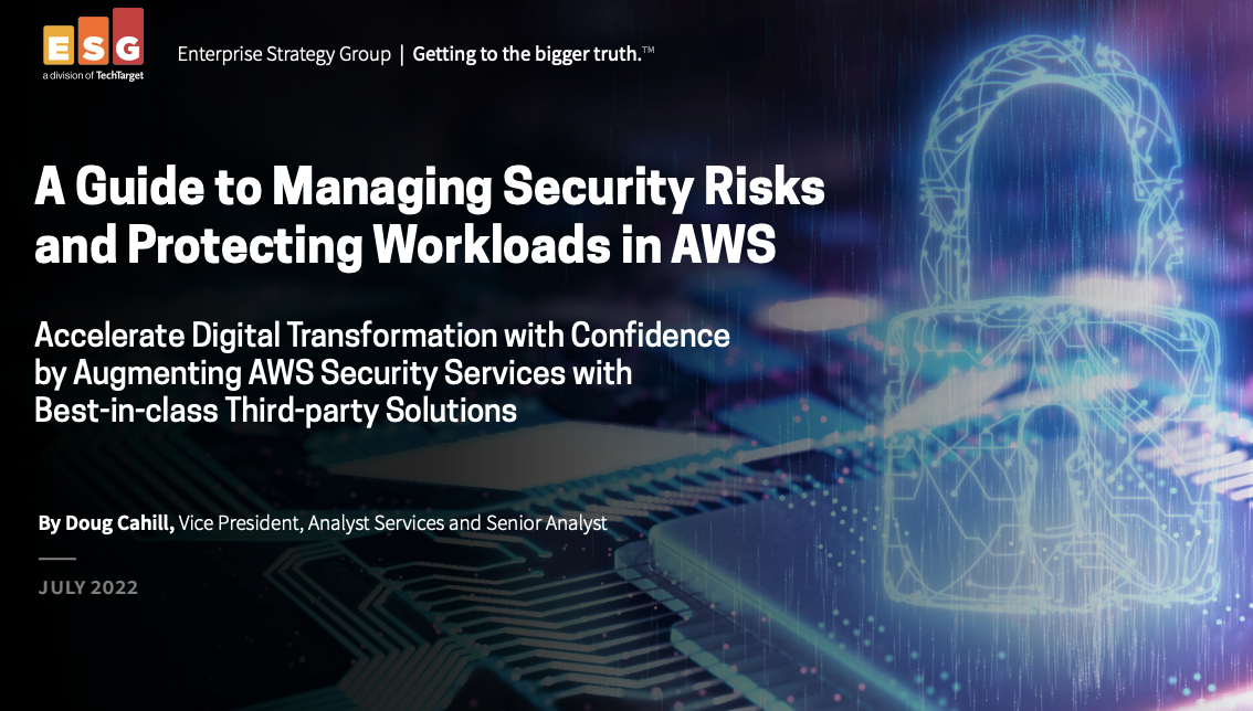 A Guide to Managing Security Risks and Protecting Workloads in AWS